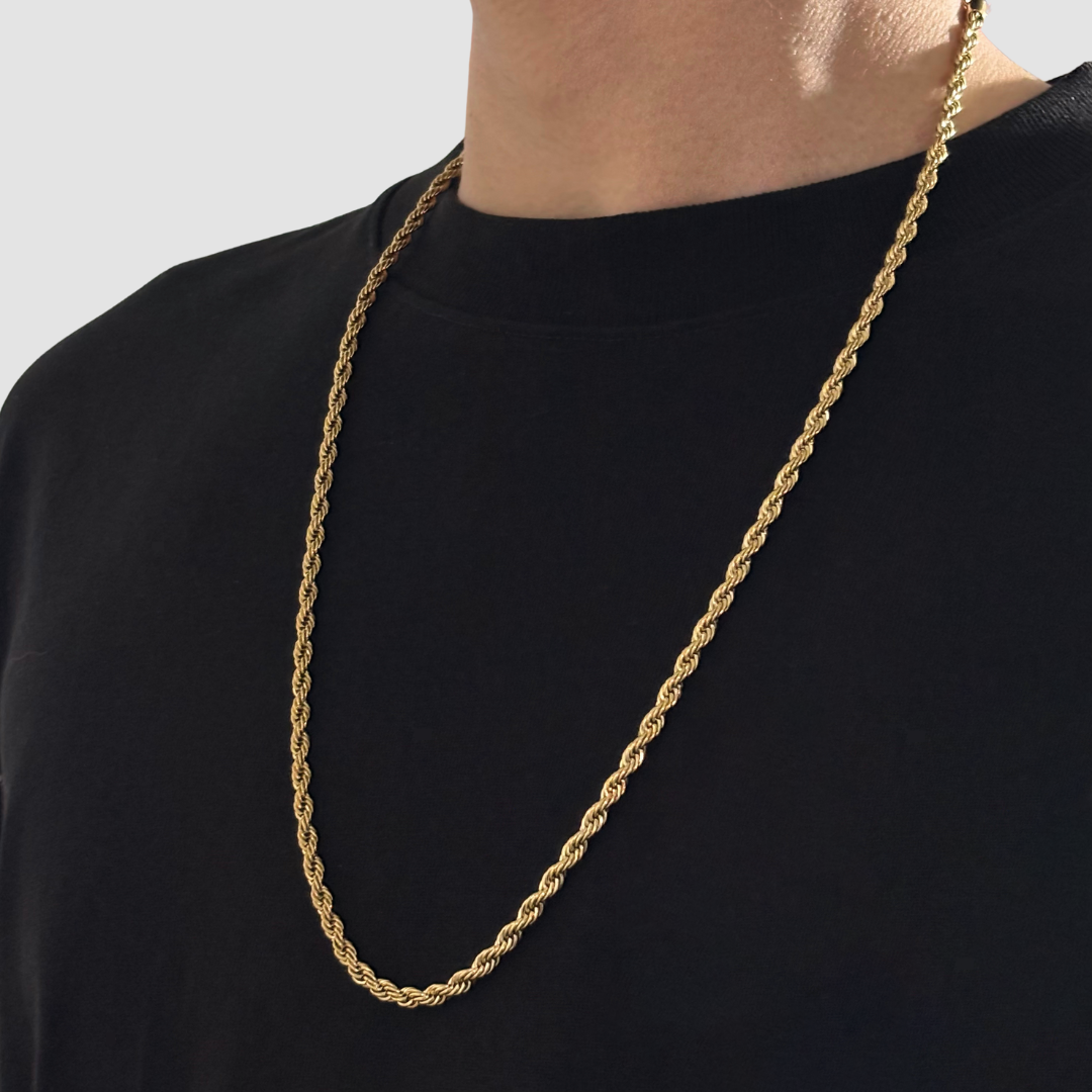 Cadena Lazo Oro Laminado 18K