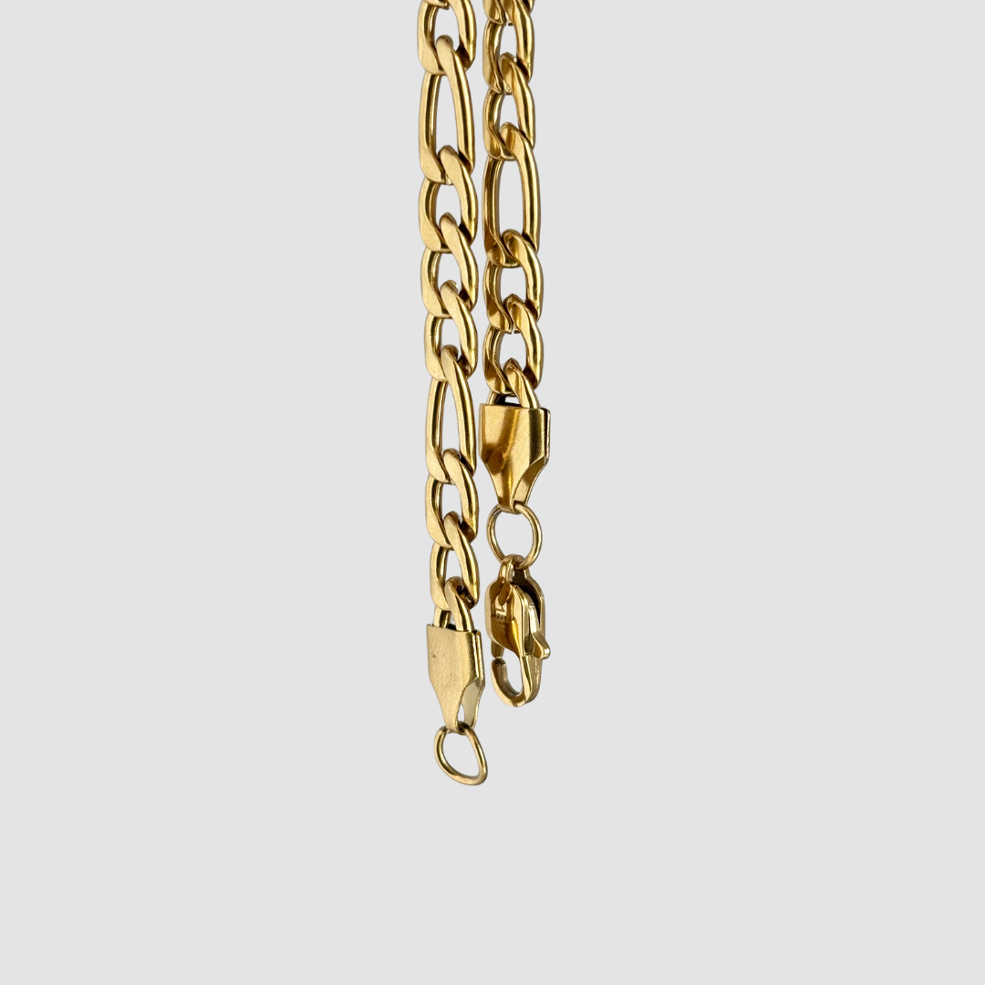 Combo Cadena Más Pulsera Cartier Oro Laminado 18K